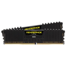 Bild von Vengeance LPX schwarz DIMM Kit 64GB, DDR4-3000, CL16-20-20-38 (CMK64GX4M2D3000C16)