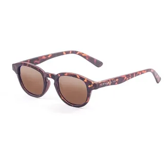 Paloalto Laguna Beach Polarisierte Sonnenbrille - Demy Brown Up / White Down - Smoke/CAT3