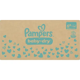 Pampers Baby-Dry Gr. 6+ (14-19 kg) 144 St.