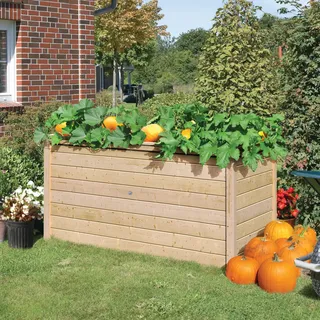 Karibu Hochbeet KARIBU "2" 254 x 94 x 92 cm Beige