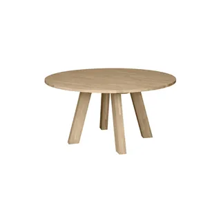 Daheim Esstisch Ø 75 cm beige/braun