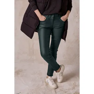 Cecil Lederimitathose »SCARLETT«, im Five-Pocket Style Cecil fir green