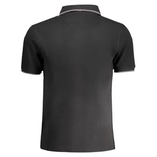 La Martina Herren Kurzarm Polo Schwarz - Schwarz