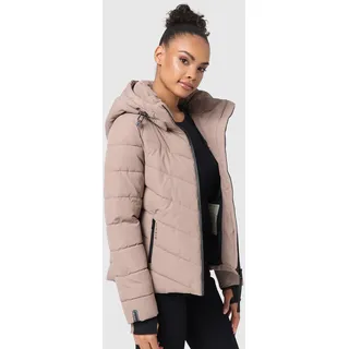Marikoo Winterjacke »Marikoo Samuiaa Damen Steppjacke B986«, grau