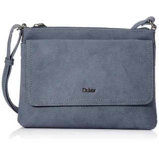 Gabor Avaly Damen Umhängetasche Crossbody Bag Mittelgroß Blau