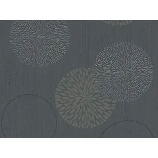 Finest selection Vliestapete Muster Schwarz FSC®