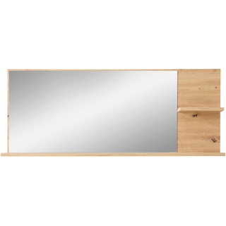 Stella Trading Xora Wandspiegel Eiche Artisan Glas, Holzwerkstoff - 148 x 60 x 17 cm