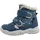 Baby Mädchen GLACIER warm gefütterte Gore-Tex Stiefel BLAU/HELLGRAU 8030