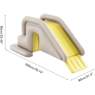 Aufblasbare Wasserrutsche, aufblasbare Rutsche, kletternde Wasserrutsche