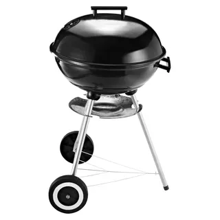 Kugelgrill Ø 37 cm mit Deckel, Holzkohlegrill, Rundgrill, Standgrill