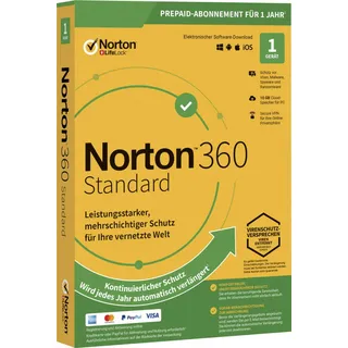 NortonLifeLock Norton Security 3.0 PKC 1 Jahr DE Win Mac Android iOS