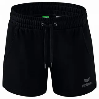 Erima Damen Essential Team Sweatshorts (2092202), schwarz, 40