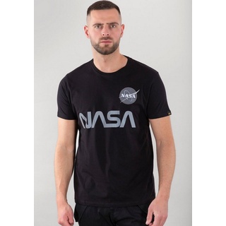 Alpha Industries NASA Reflective T-Shirt, black, S