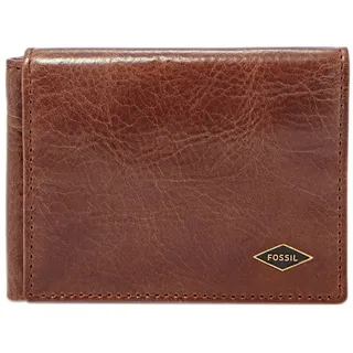 Fossil Ryan Geldbörse Leder 10 cm dark brown