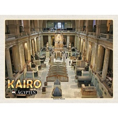 Holzschild 30x40 cm - Kairo Ägypten Koptisches Museum