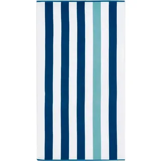 Egeria BEACH CABANA STRIPE Strandtuch 90 x 180 cm blau