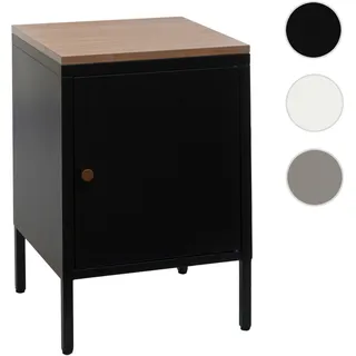 Nachttisch HWC-L84, Nachtschrank Kommode Beistelltisch Schrank, Metall 63x40x40cm, Melaminbeschichte