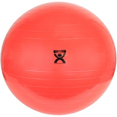CanDo Gymnastikball - Trainingsball - Sitzball, Durchmesser 95 cm, rot