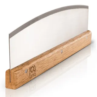Blumtal Pizzaschneider Edelstahl 32 cm Weiß