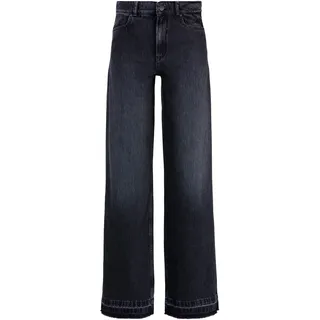 BOSS ORANGE High-waist-Jeans »C_MARLENE HR 5.0«, mit Label, schwarz