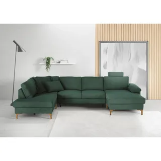 Candy Wohnlandschaft Polyester 2-Sitzer Grün
