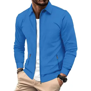 Übergangsjacke Herren Pilotenjacke Sommerjacke Collegejacke Für Windbreaker Blouson Jacke Übergang Leichte Bomberjacke Frühlingsjacke Jacket Leichter Sommer Bomber Sport Fliegerjacke Mens