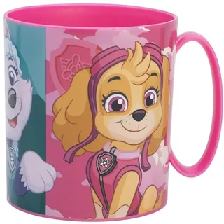 ALMACENESADAN, 4943, Paw Patrol Mädchen, Paw Patrol, bestehend aus Mikrowelle, 350 ml, wiederverwendbar, BPA-frei