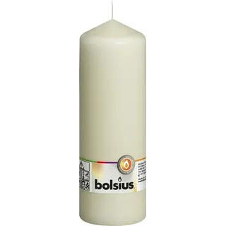Bolsius Stumpenkerze 20 cm elfenbein