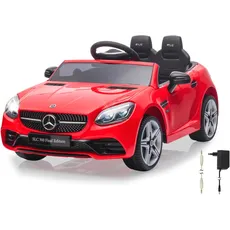 Jamara Elektro-Kinderauto »Ride-on Mercedes-Benz SLC«, ab 3 Jahren, bis 30 kg, inkl. Akku und Ladegerät, rot