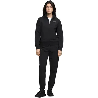 Puma Woven Tracksuit Trainingsanzug Damen Schwarz M