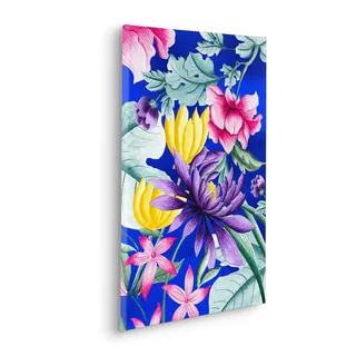 KOMAR Leinwandbild »Flower Kiss - Größe 40 x 60 cm« Natur 1 Stk. tlg. Keilrahmenbild mi Echtholzrahmen, bunt