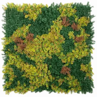 Primaflor Primaflor-Ideen in Textil Kunstpflanze »Kunstpflanze Pflanzenwand 100x100« Wanddeko, realistische Optik, In- und Outdoor geeignet, UV-beständig,