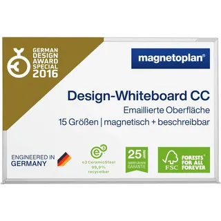 Magnetoplan Design-Whiteboard CC, 1000 x 900 mm