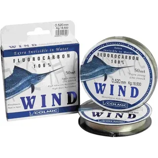 Colmic Wind Flurocarbon 50 M Durchsichtig 0.350 mm Durchsichtig 0.350 mm