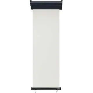 vidaXL Balkon-Seitenmarkise 65x250 cm Creme - Creme