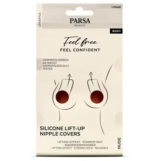 PARSA Silicone Lift-Up Nipple Covers - Nude