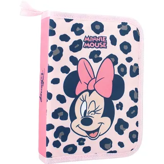 Minnie Mouse Gefüllte Federmappe Etui Komplettes Schreibset - Rosa