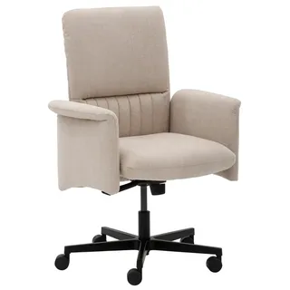 Mayer Sitzmöbel Drehstuhl "myCOSYWORXX Homeoffice Sessel" () 1 Stk.besonders bequem gepolstert, beige, schwarz, beige