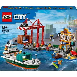 LEGO City Hafen mit Frachtschiff 60422