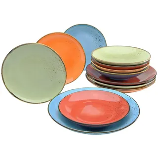 CreaTable Nature Collection Tafelservice 12-tlg. mehrfarbig