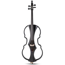 GEWA E-Cello, elektronisches Cello, Novita 3.0 Schwarz 4/4 Made in Germany