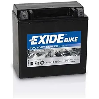 Exide AGM12-12 Starter-Batterie 12V 12Ah