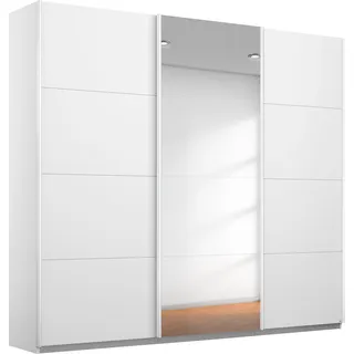 Schwebetürenschrank »Kleiderschrank Schrank Garderobe Wäscheschrank BESTSELLER KEPAN«, inkl. Schubladen-Einsatz und extra Einlegeböden MADE IN GERMANY weiß