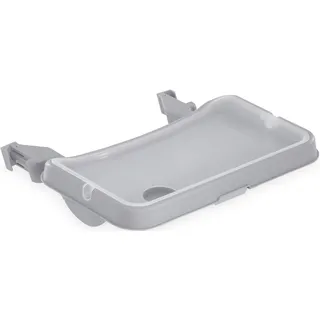 Hauck Hochstuhltablett »Alpha Tray Tischaufsatz, grey« für Hochstühle Alpha+ und Beta+, grau