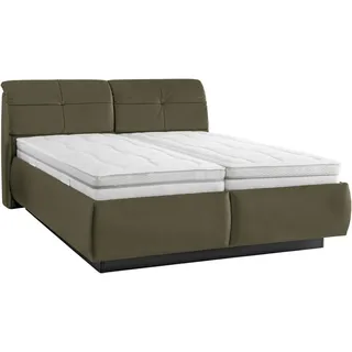 Beldomo - Sleep Polsterbett , Grün , Textil , massiv, Schichtholz , H2 + H3 , Höhe ca. 26 cm , 180x200 cm , Goldenes M, Made in Eu , Bezug abnehmbar/waschbar, für verstellbare Lattenroste geeignet, Tragegriffe, atmungsaktiv,Bettkasten, gepolstertes Kopfteil, Stoffauswahl, in verschiedenen Größen erhältlich, Matratze in verschiedenen Härtegraden erhältlich,Federleisten mit Duokappen, individuelle Liegehärteeinstellung, verstellbar , Schlafzimmer, Betten, Polsterbetten