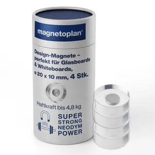 Magnetoplan Design-Magnete, 4 x)