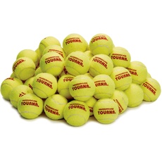 Tourna Druckloser Tennisball, 60 Stück, Gelb