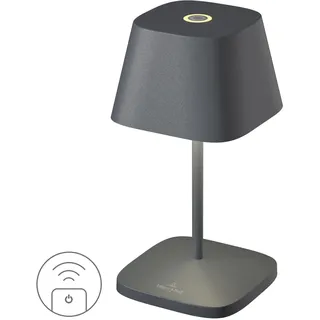 VILLEROY & BOCH LED-Tischlampe NEAPEL RC anthrazit indoor outdoor fernbedienbar