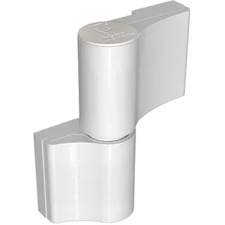 Dr. Hahn Aufschraubband 2-teilig 20/65/58 Aluminium weiß