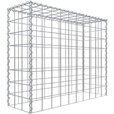 Bild von Gabione-Anbaukorb Typ 3 100 x 30 cm x 80 cm